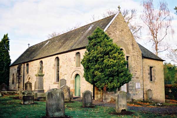 Picture of the church in 2001, south and east sides.